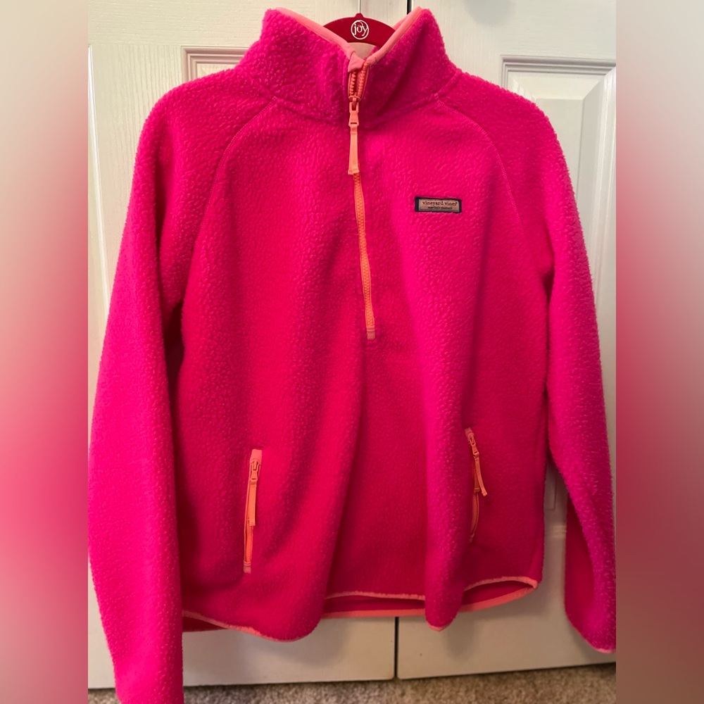 Vineyard Vines Half Zip Sherpa Fleece